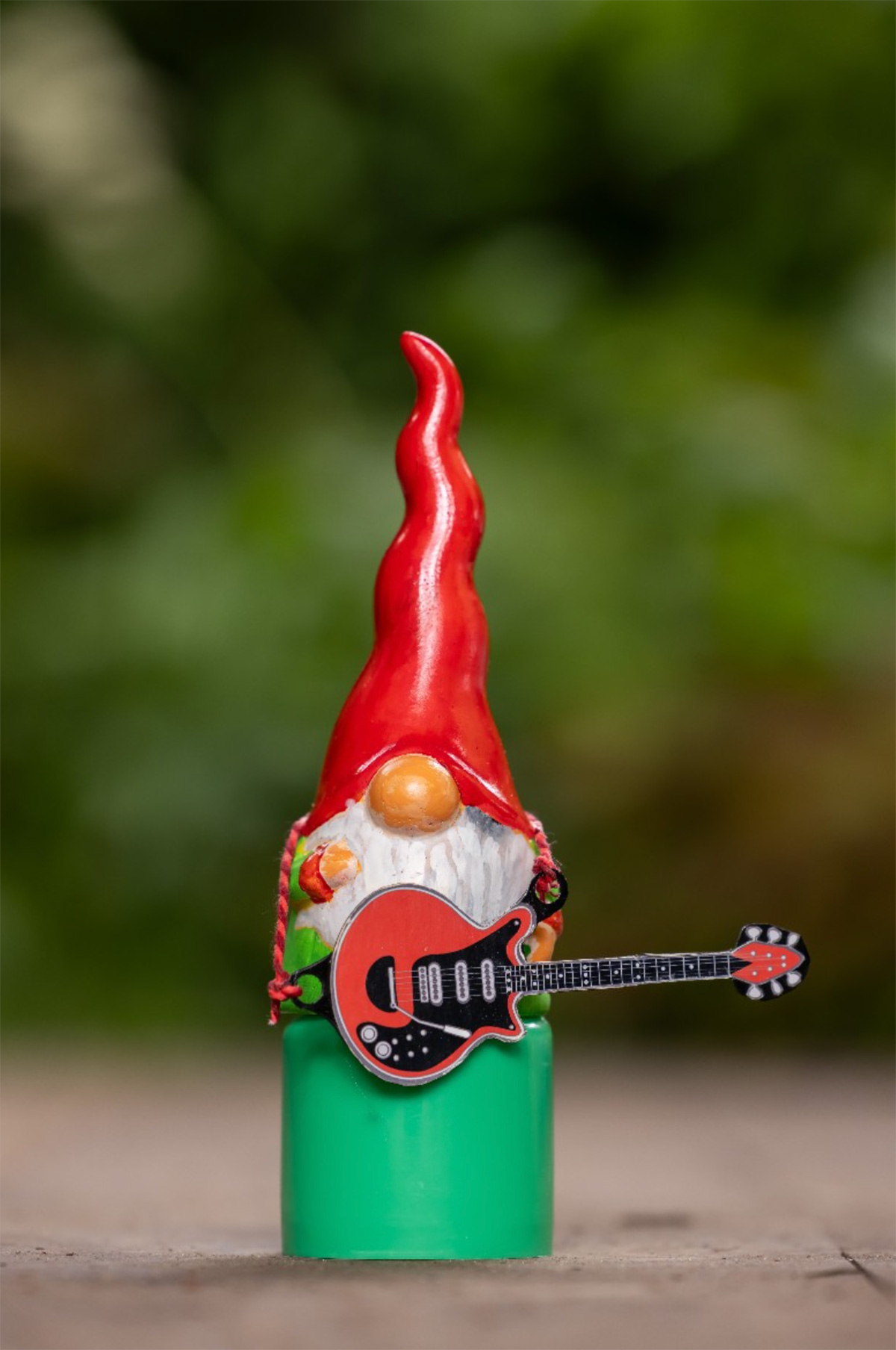 Brian May - Billy Bad Axe gnome auction at Royal Horticultural Society