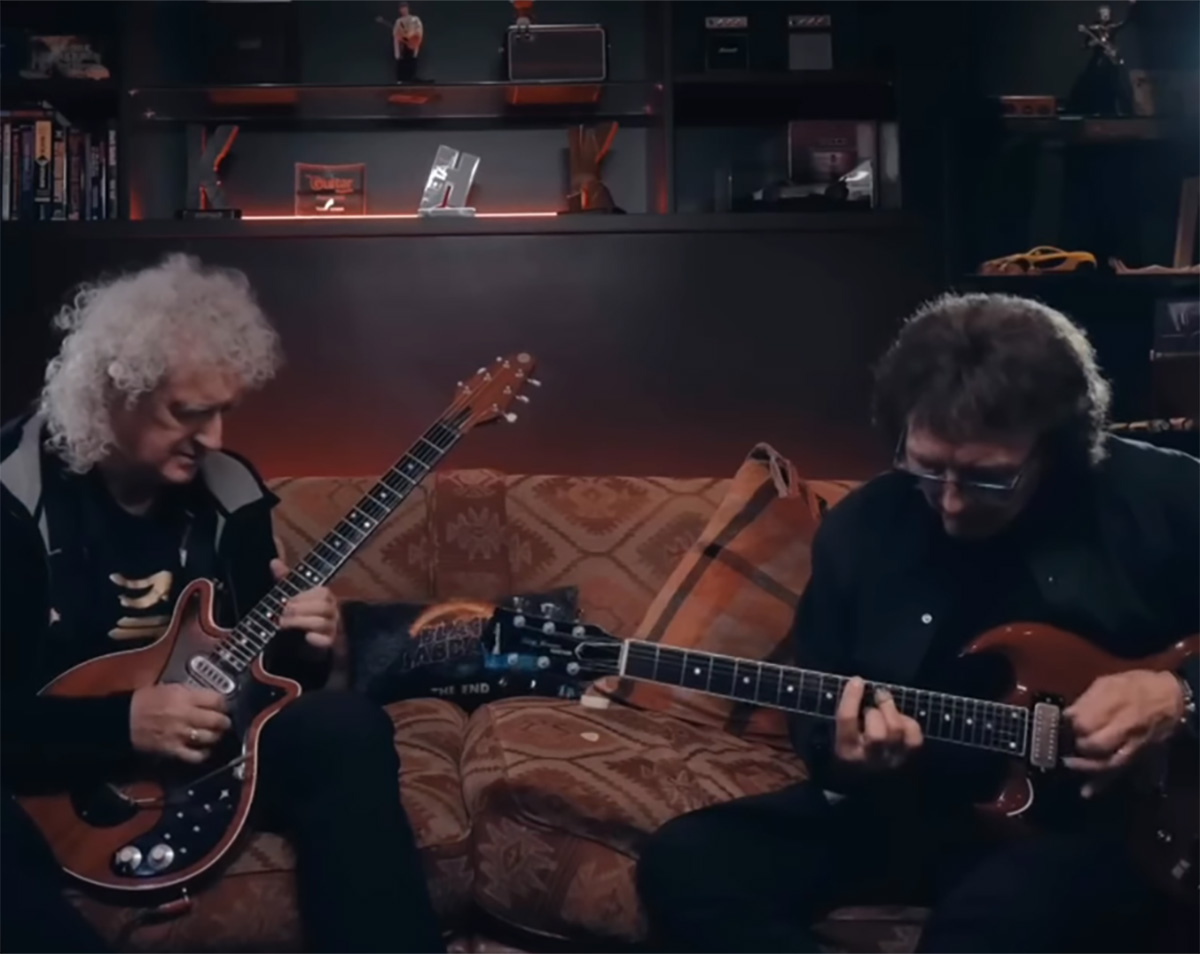 Brian May and Tony Iommi