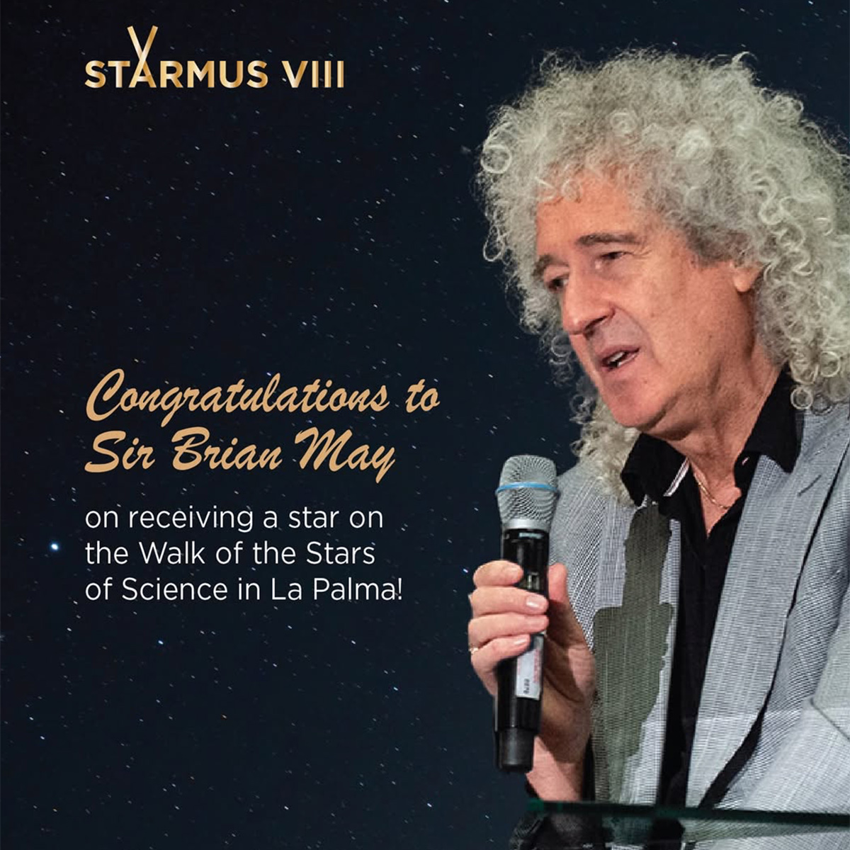 Brian May - Starmus Star