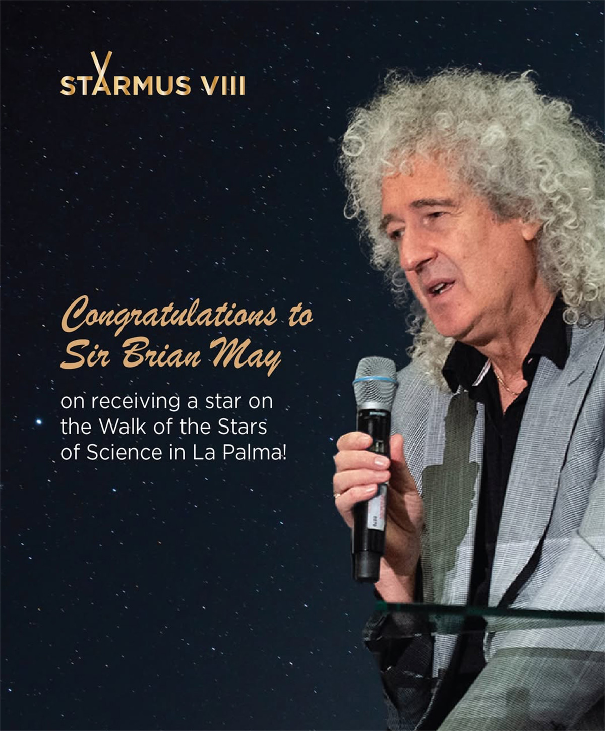 Brian May - Starmus Star