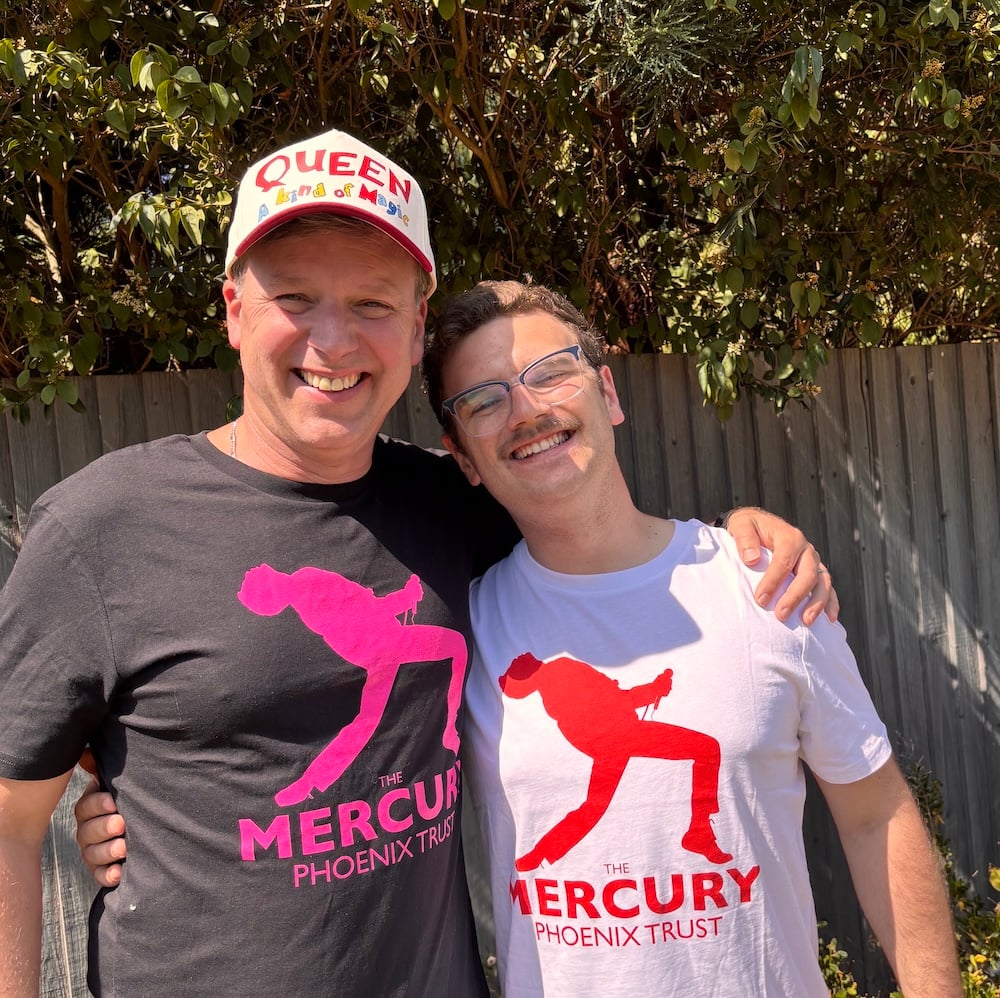 Ollie and Simon Lupton Mercury Phoenix Trust Walking Challenge