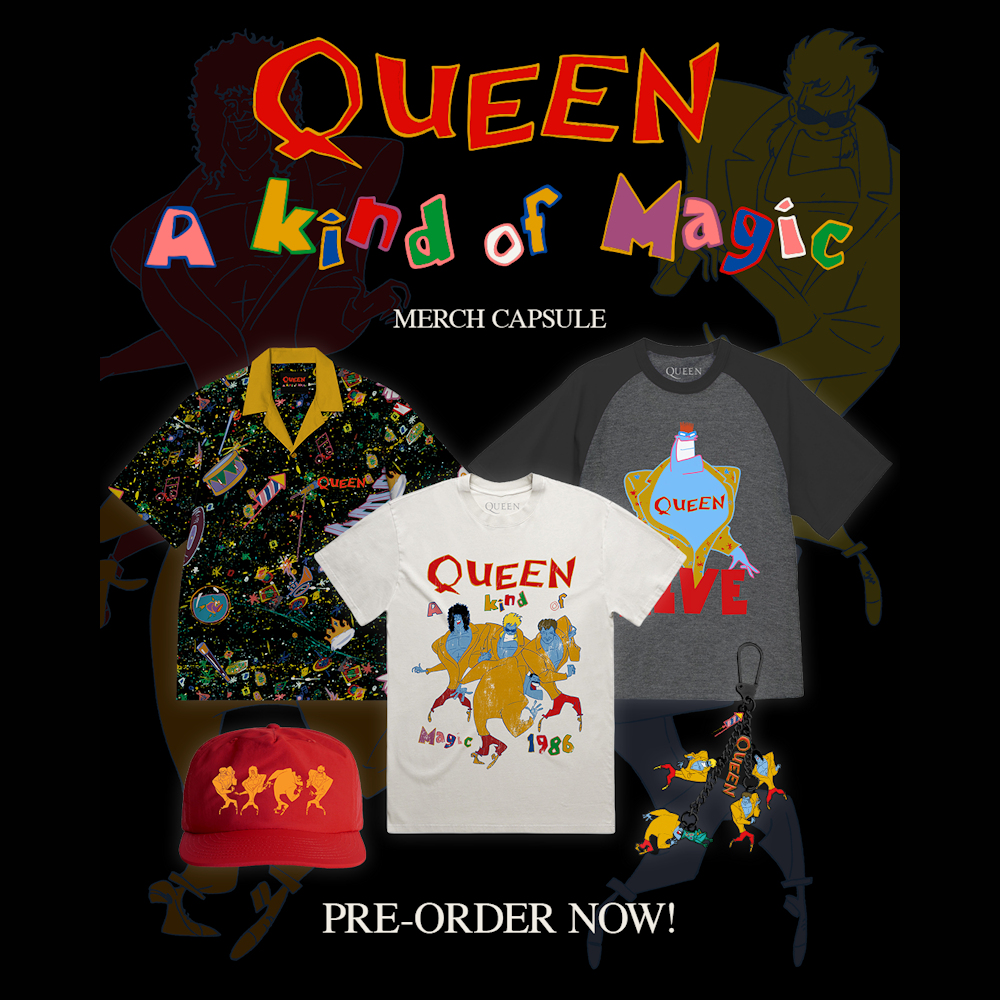Queen A Kind Of Magic Merchandise Capsule