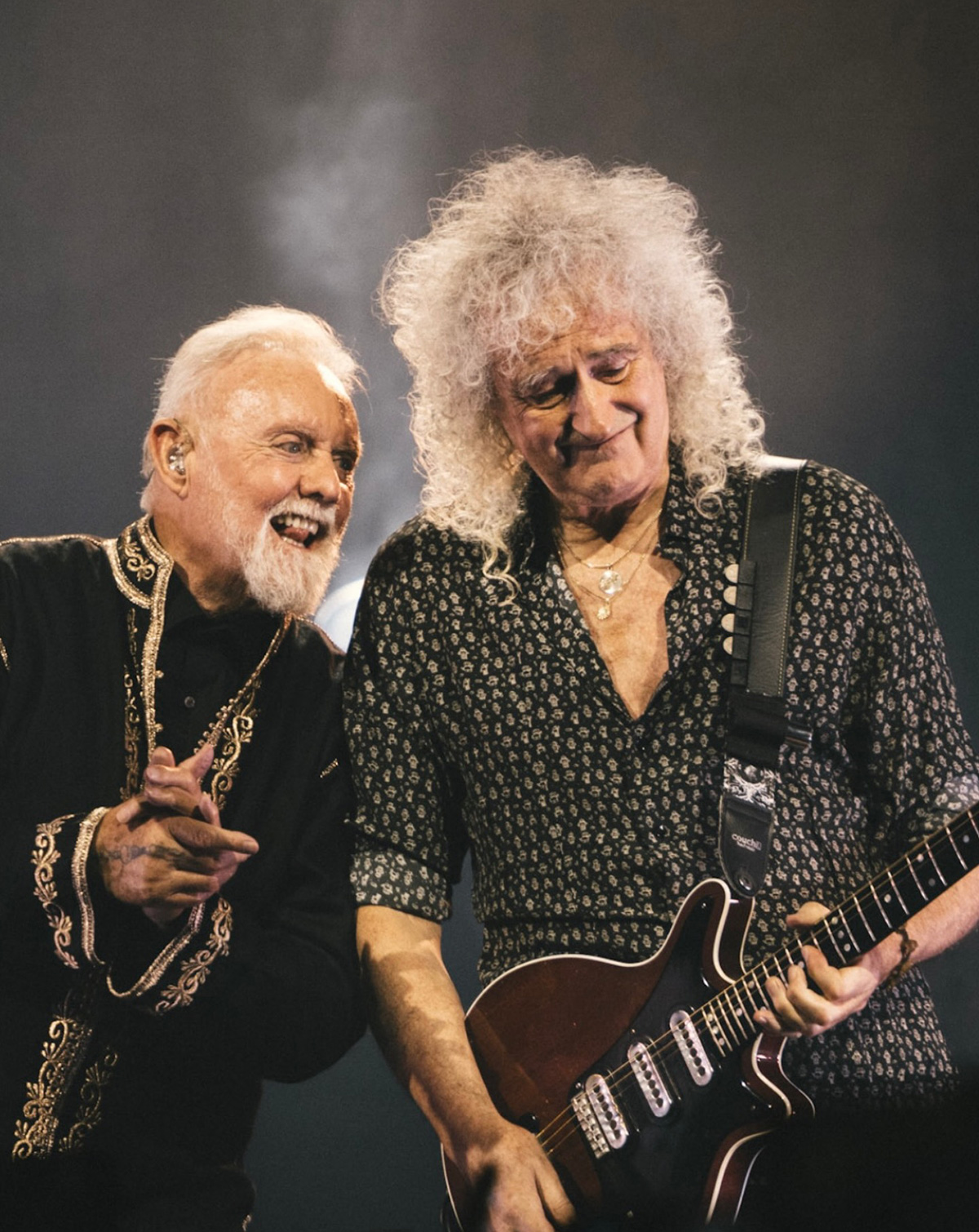 Roger Taylor and Brian May live in London