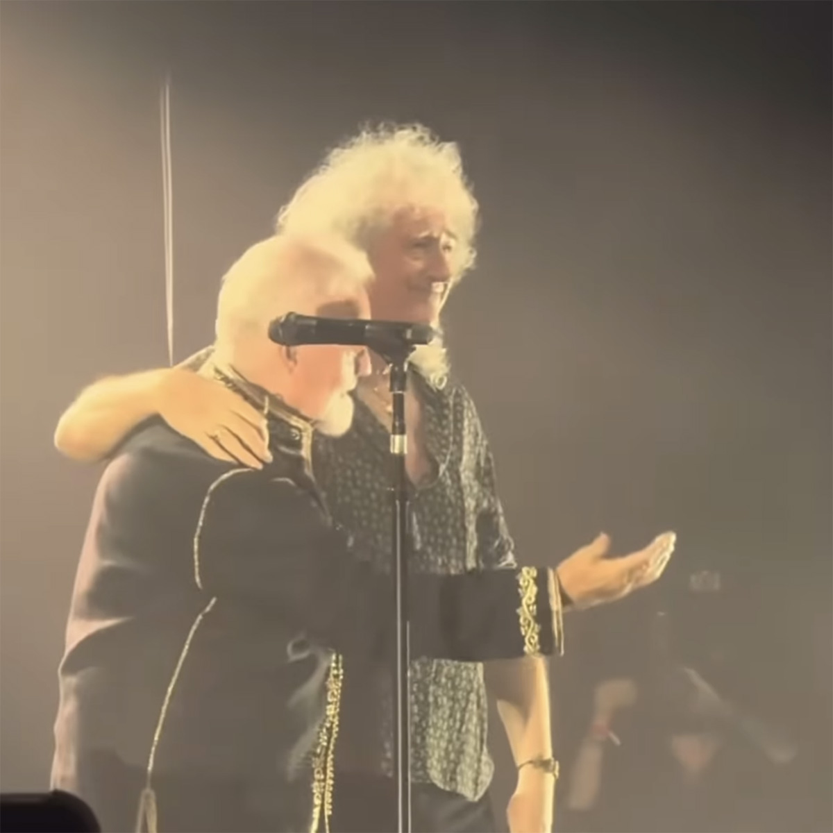 Roger Taylor and Brian May