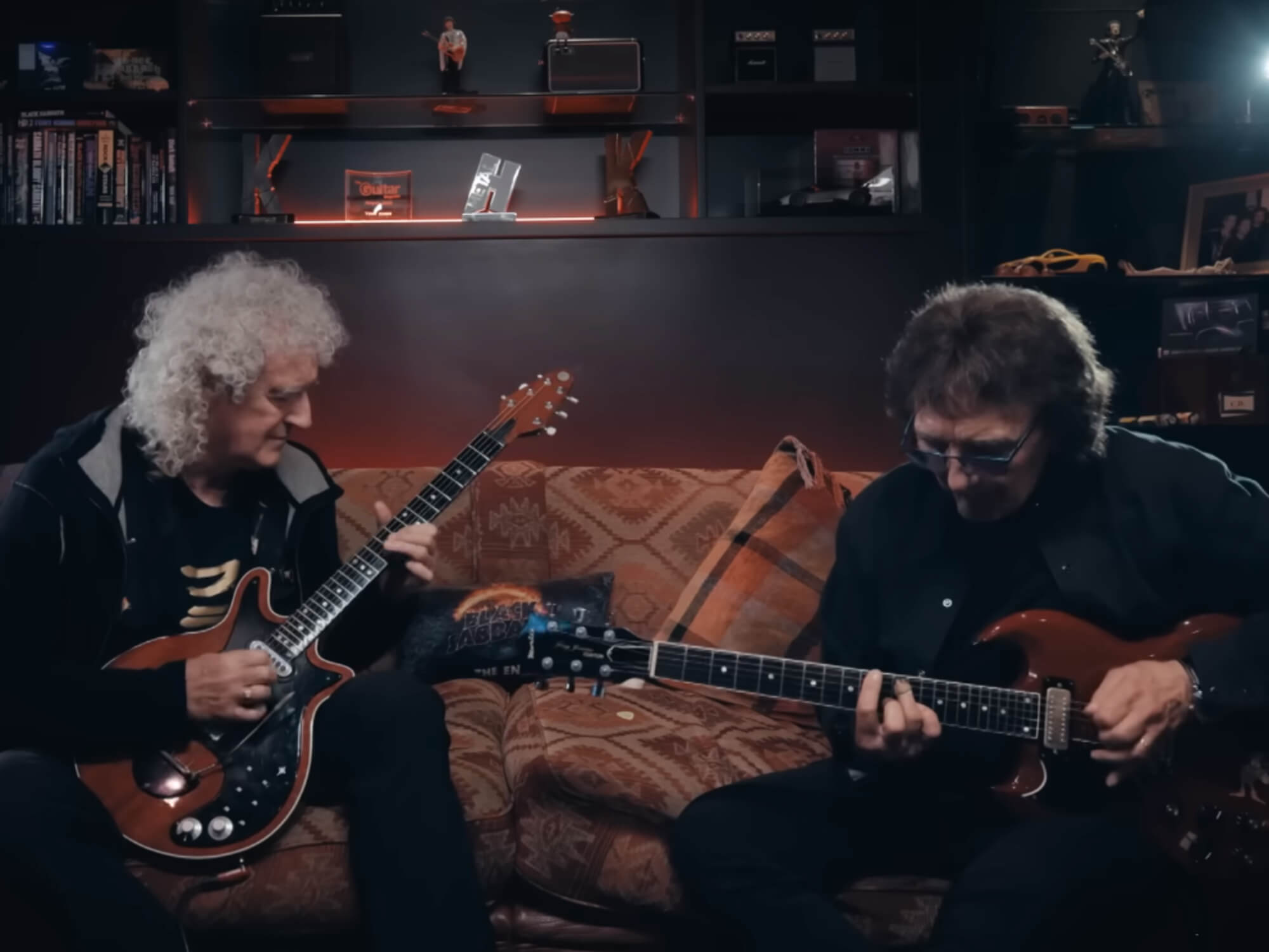 Brian May and Toni Iommi