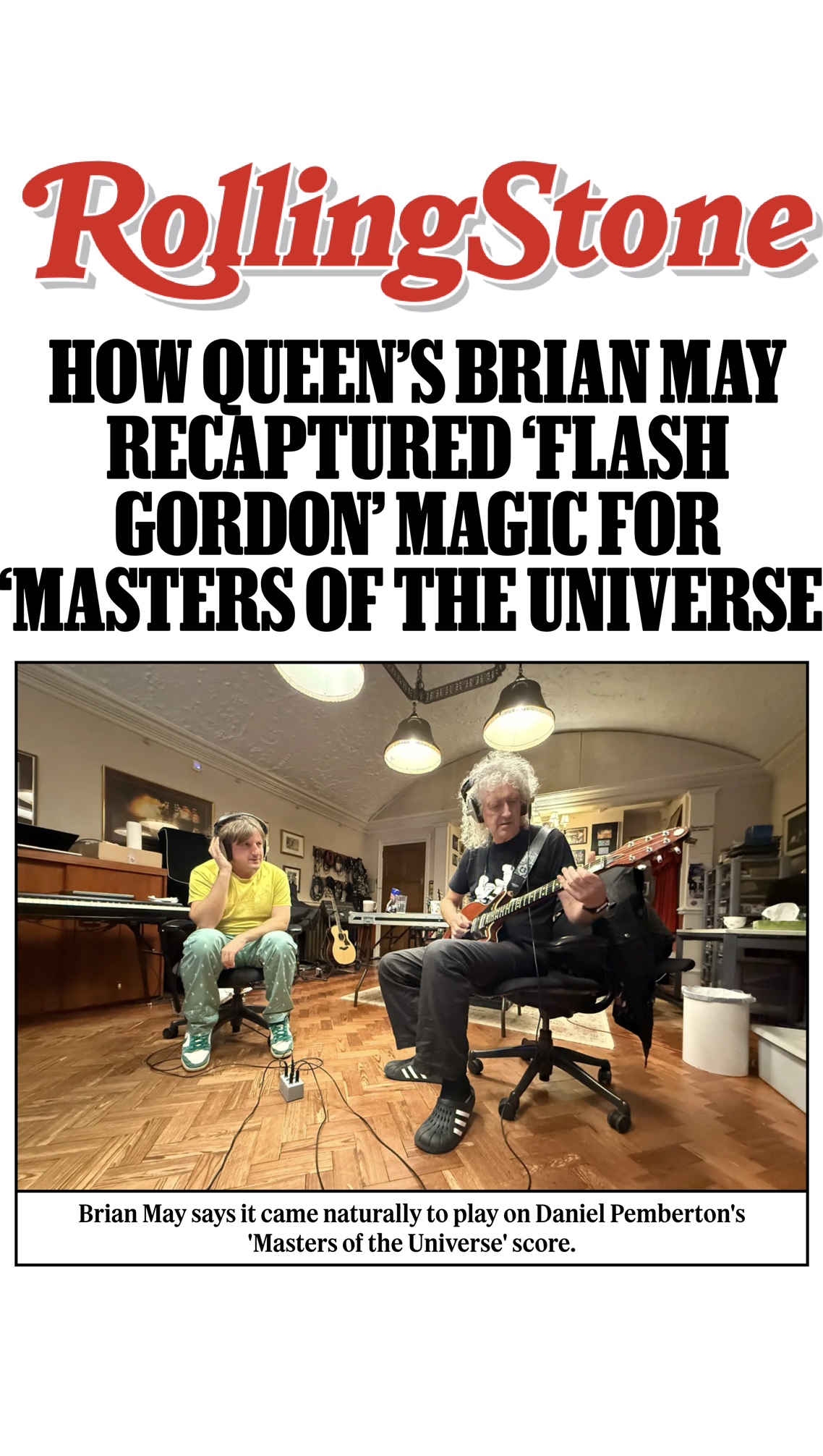 Brian May in Rolling Stone