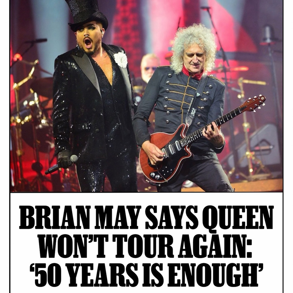 Brain May - Queen Tours