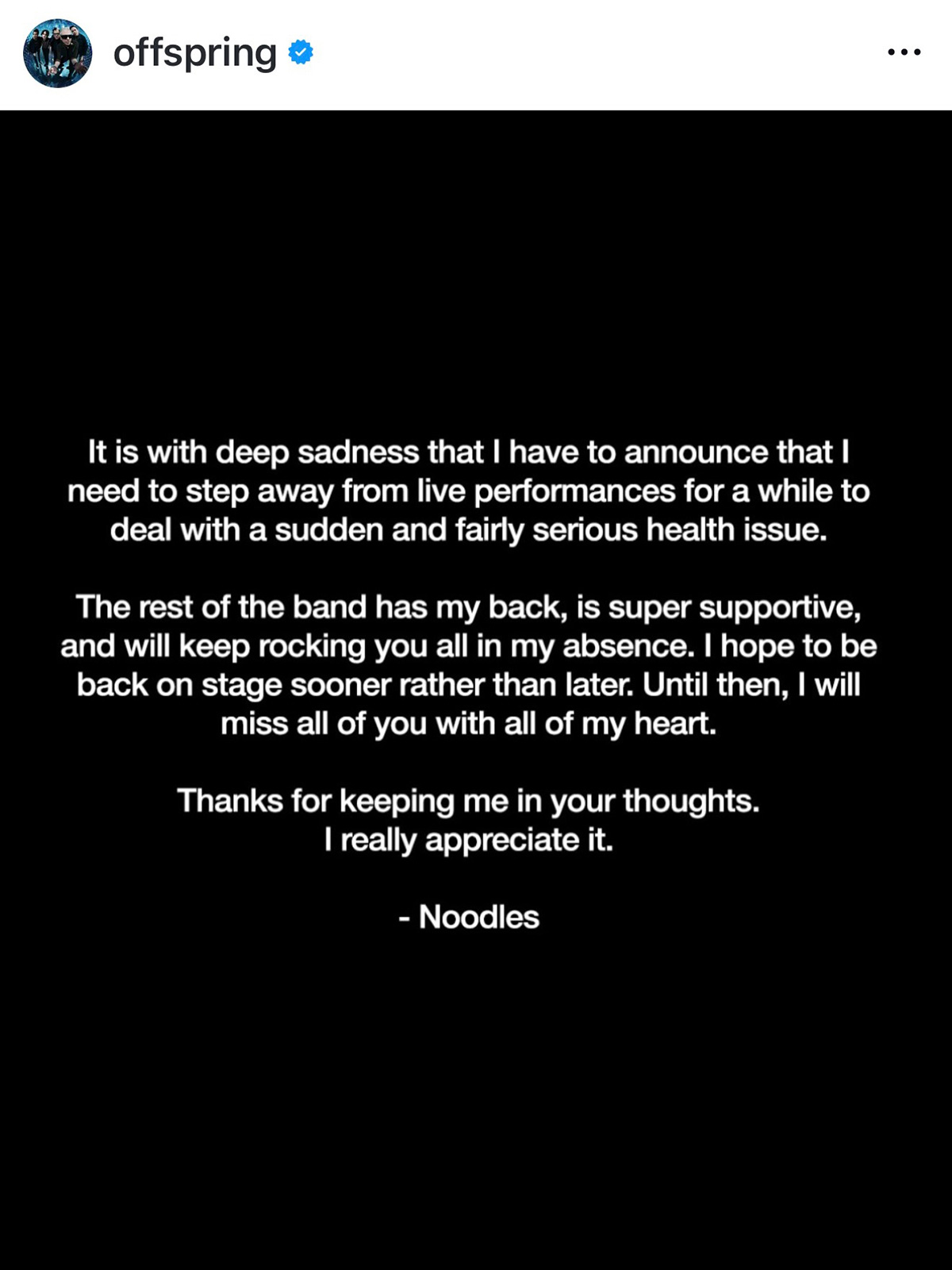 Brian May - Get Well Soon Noodles