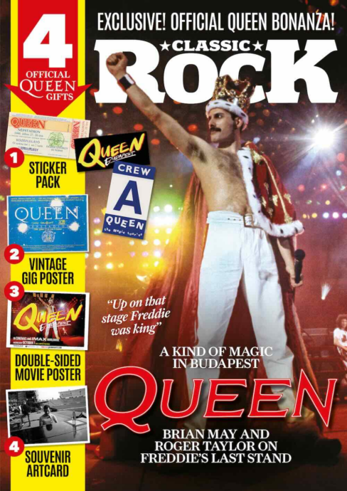 Queen Classic Rock Magazine Front Page